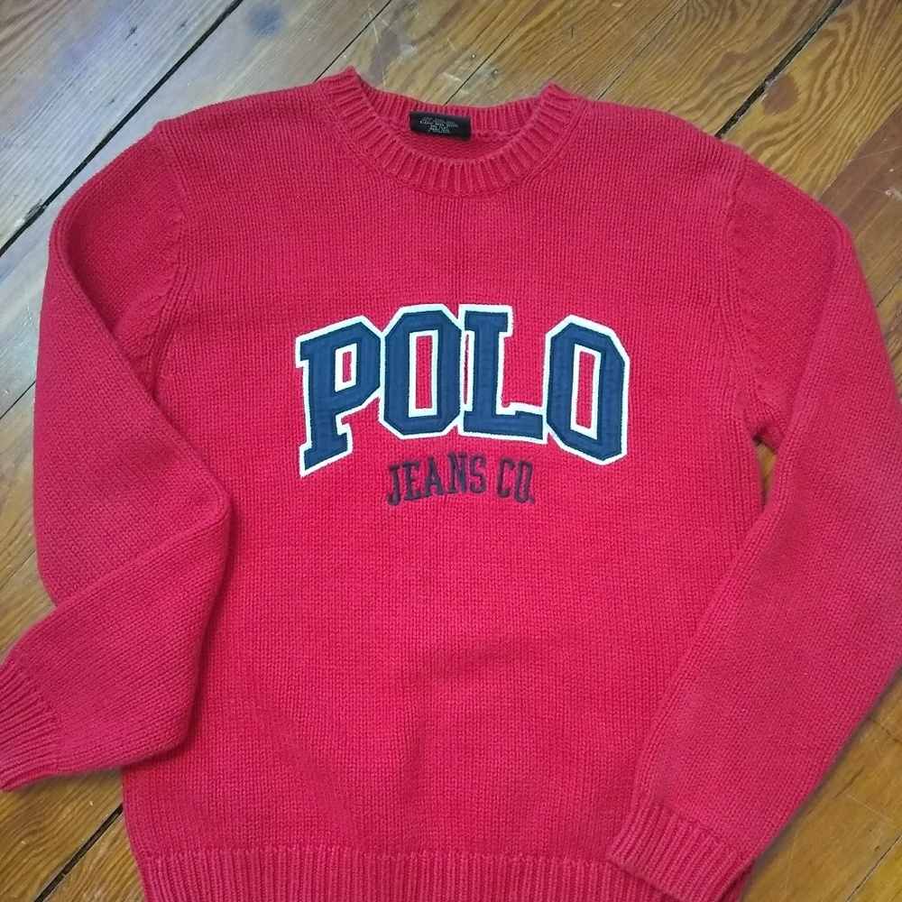 Vintage Polo Jean's Co. Ralph Lauren Sweater - Picture 2 of 4